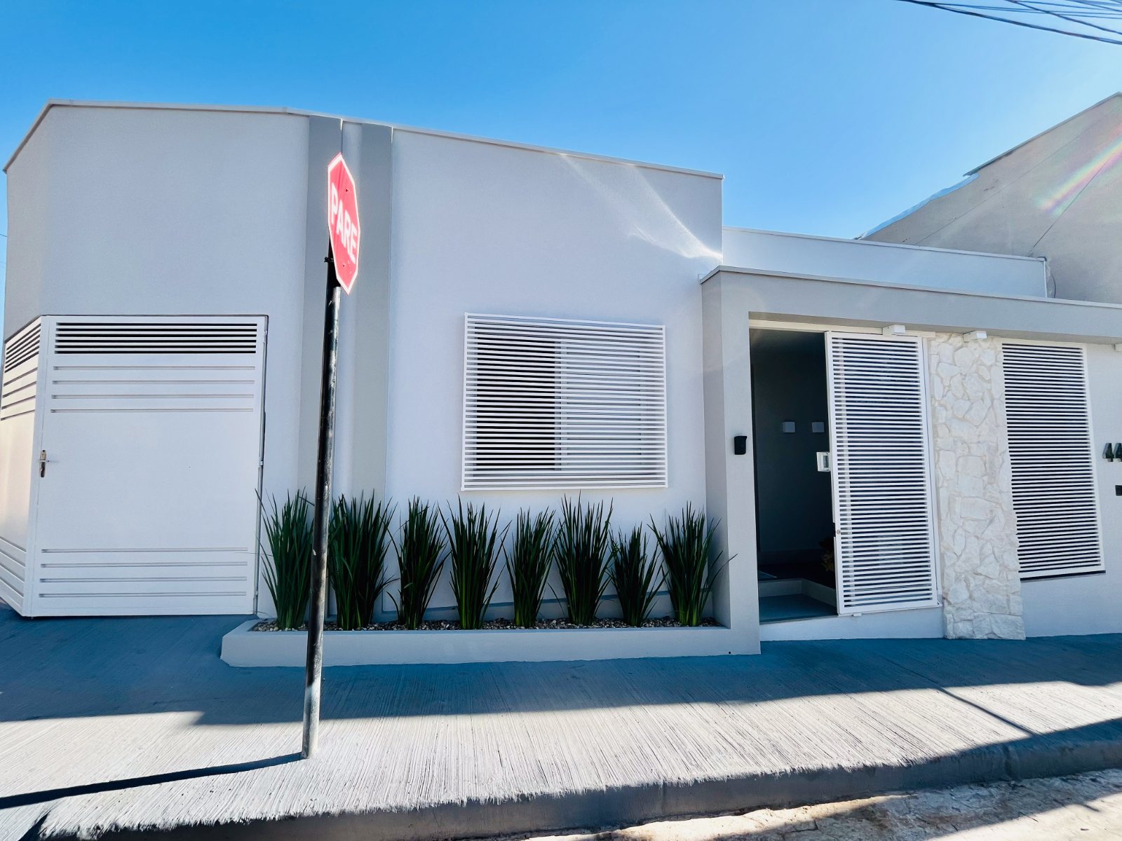 Fachada da clínica